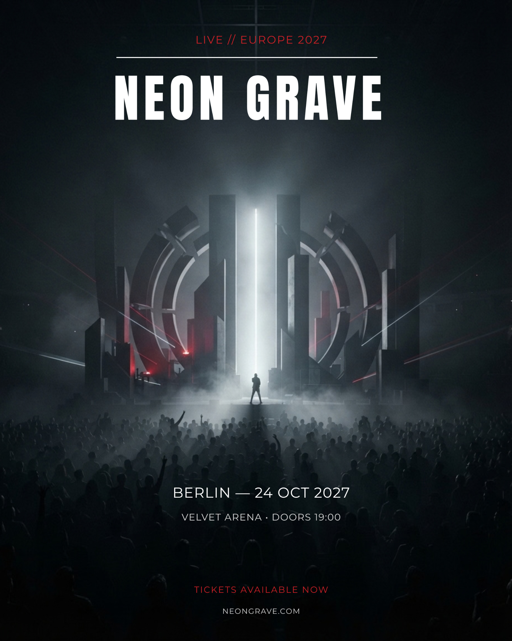 NEON GRAVE Projektmotiv