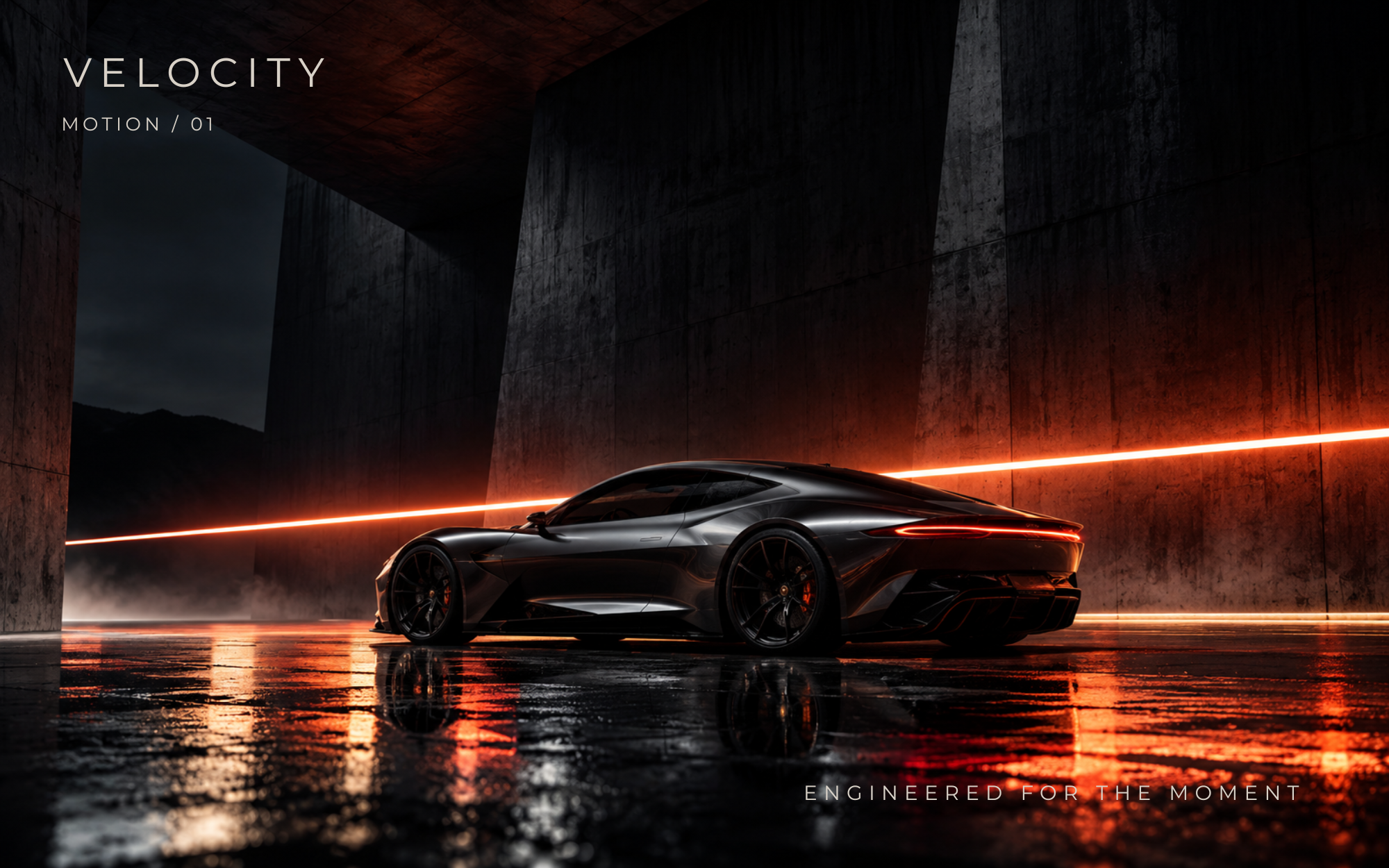 VELOCITY Projektmotiv