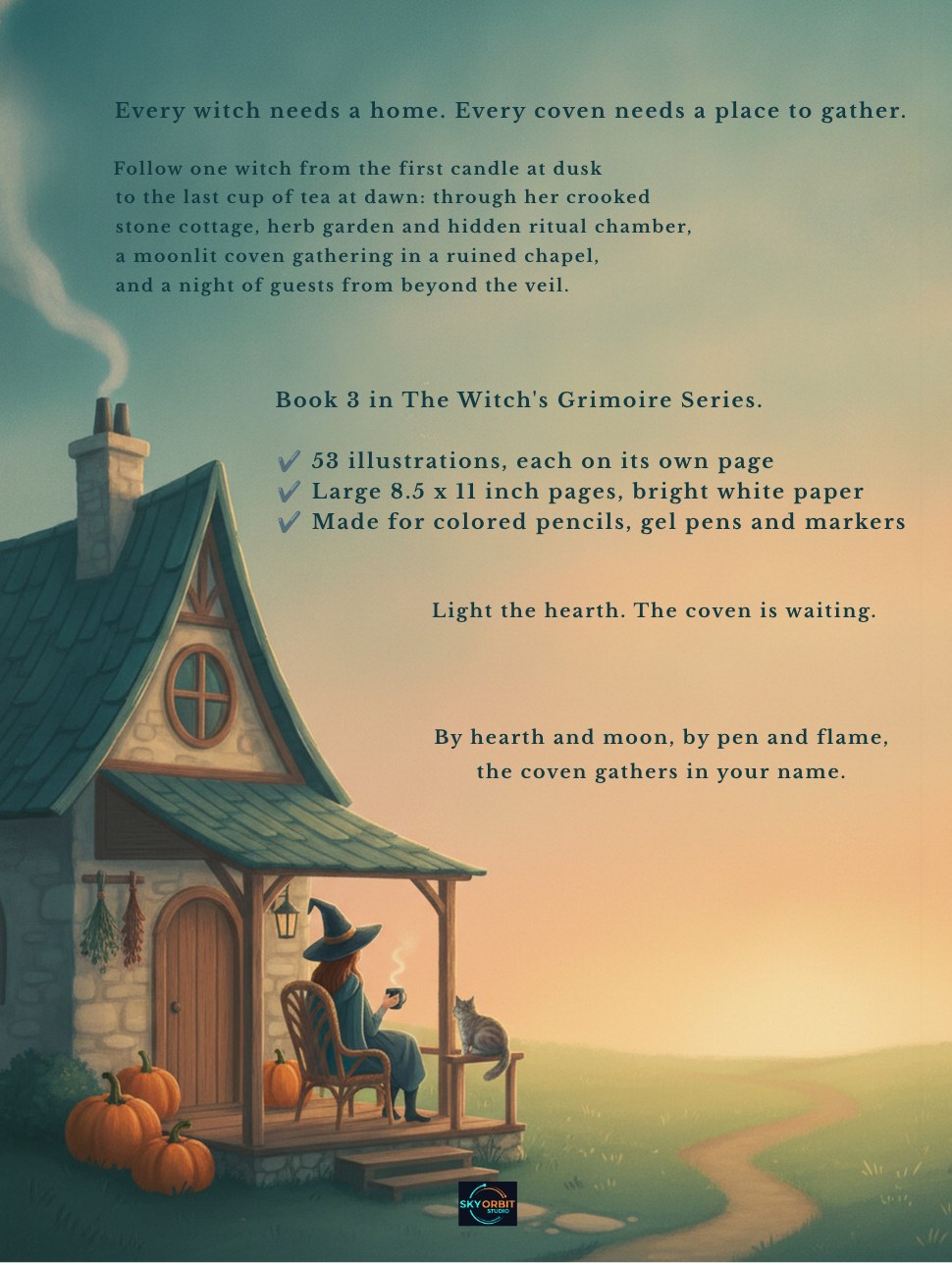 Cottage & Coven back cover