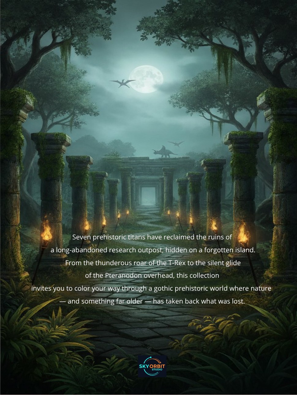 Gothic Dinosaurs back cover