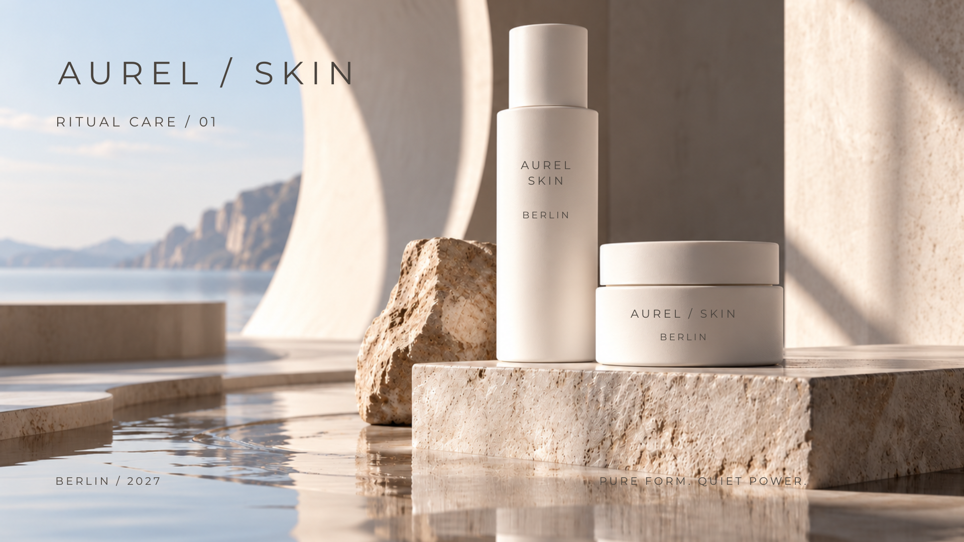 AUREL / SKIN luxury skincare concept