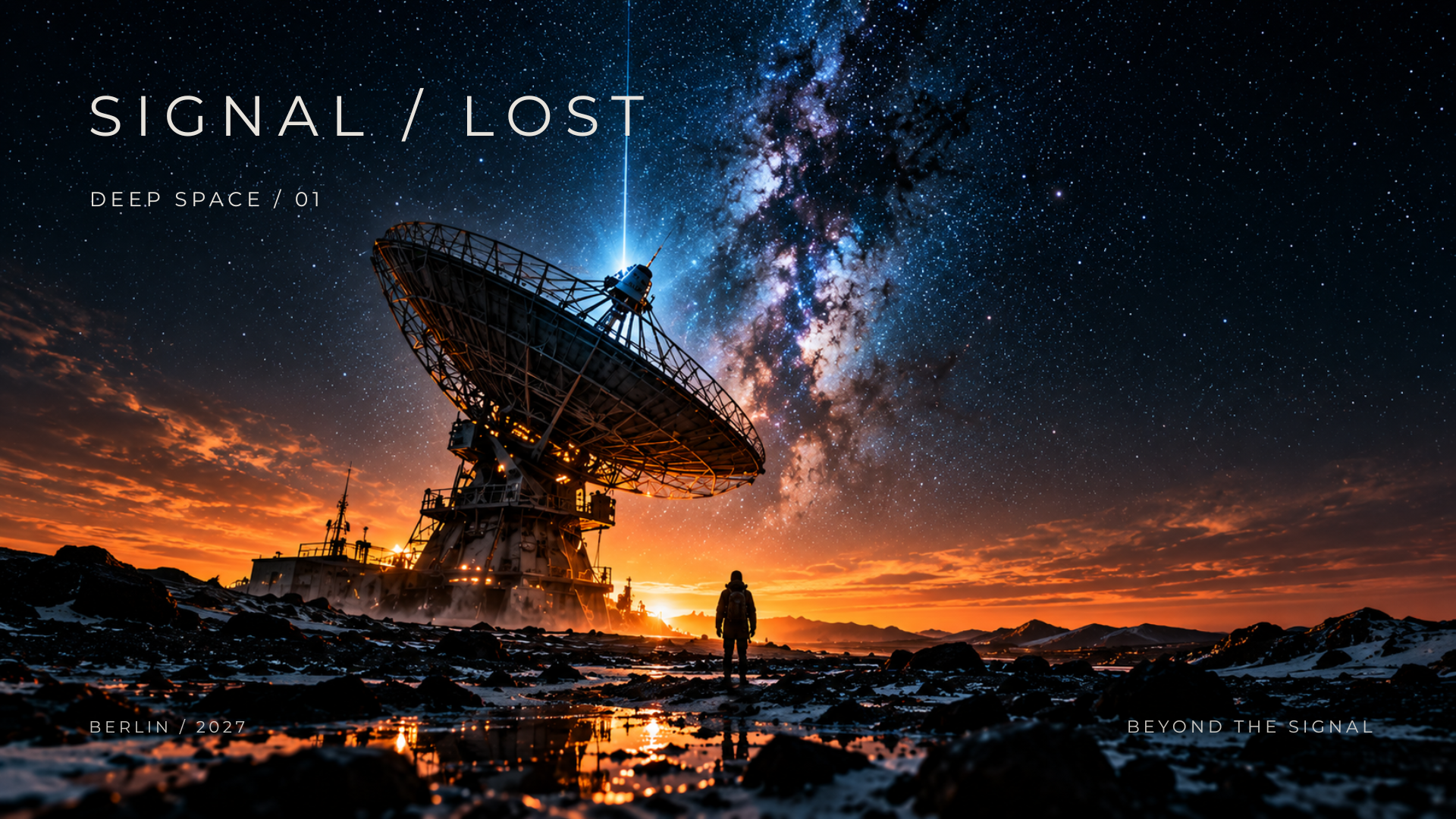 SIGNAL / LOST cinematic campaign concept