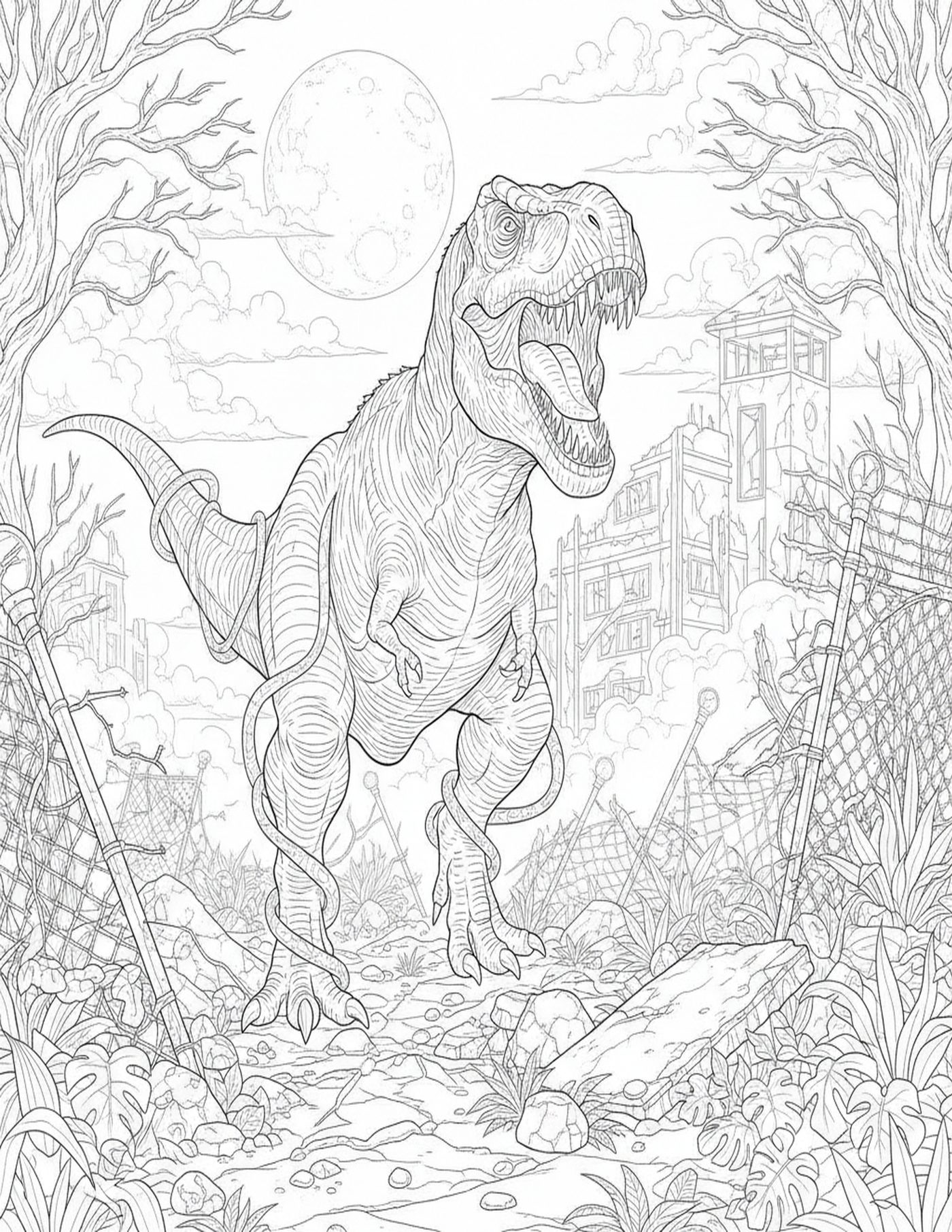 Gothic Dinosaurs — interior sample 1